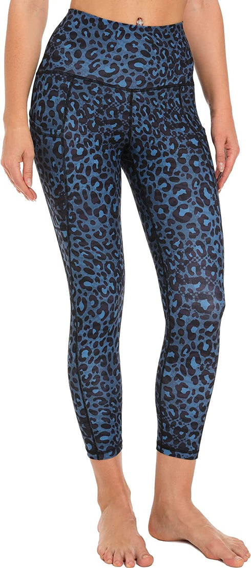 Free Leaper High Waisted Stretchy Yoga Pants for Women with Pockets